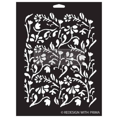 Decor Stencils® – Little Meadow – 1 pc, sheet size 9″x12″