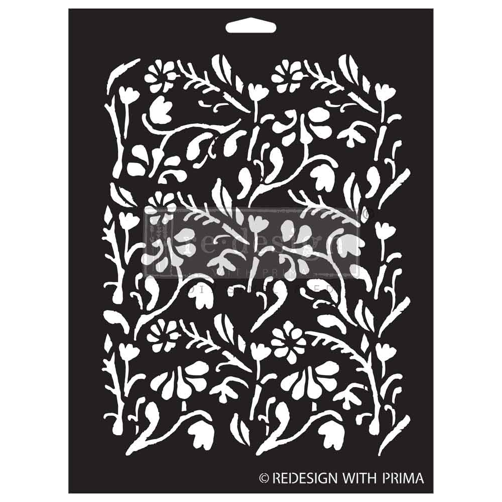 Decor Stencils® – Little Meadow – 1 pc, sheet size 9″x12″