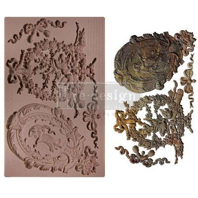 Decor Moulds® – Salon De La Paix – 1 pc, 5″x8″x8mm Copyright#VA0002389481