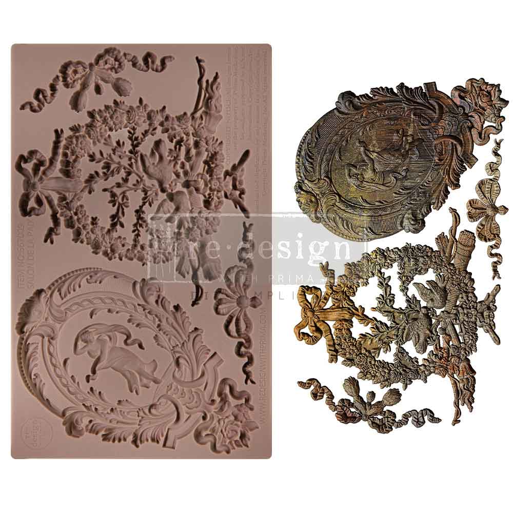 Decor Moulds® – Salon De La Paix – 1 pc, 5″x8″x8mm Copyright#VA0002389481