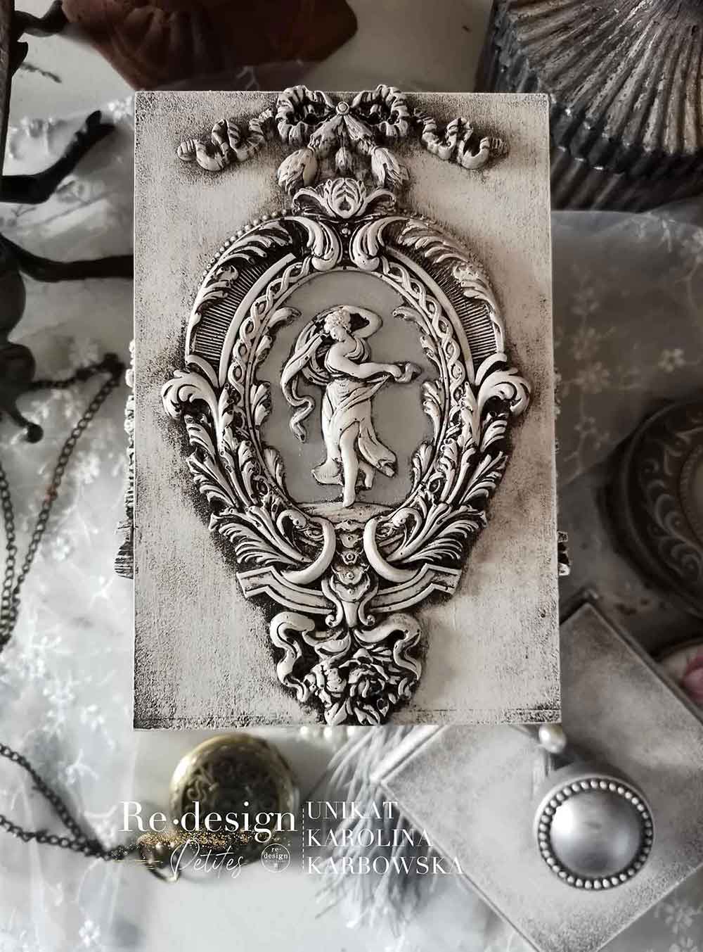 Decor Moulds® – Salon De La Paix – 1 pc, 5″x8″x8mm Copyright#VA0002389481