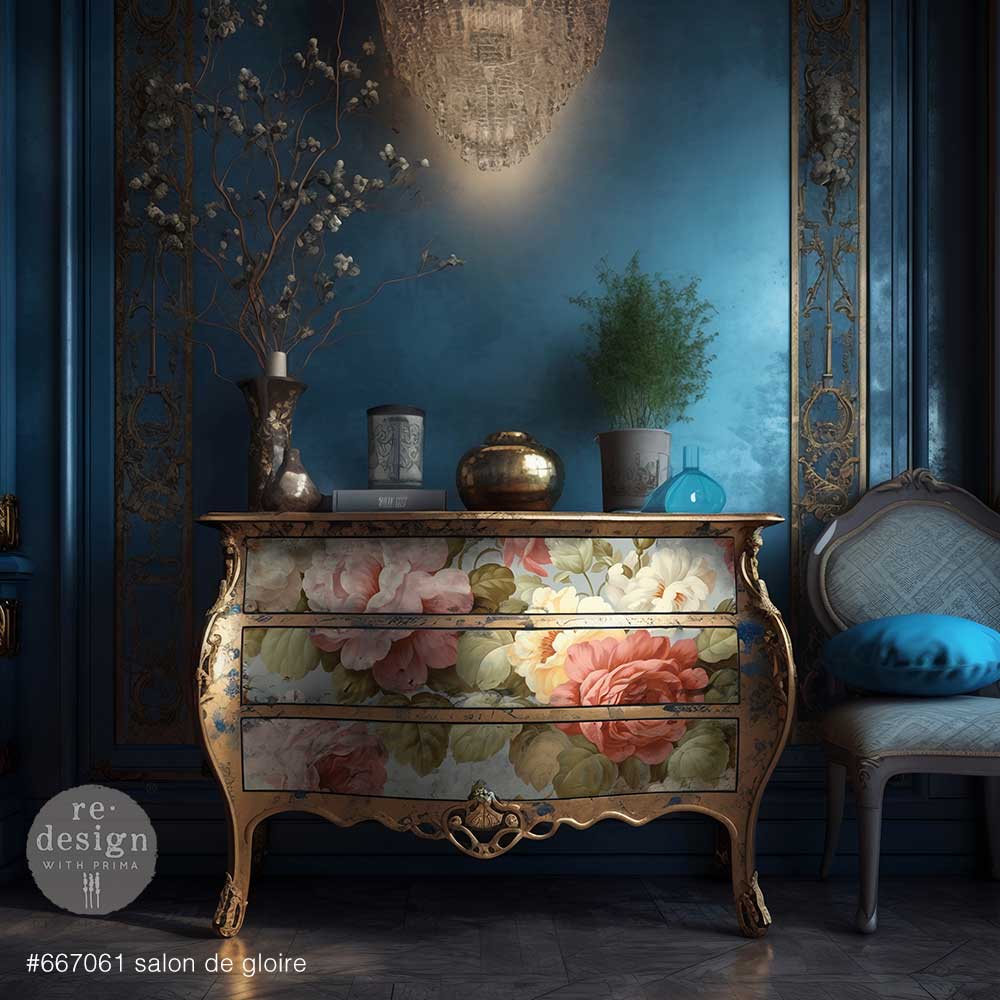 A1 Decoupage Fiber – Salon De La Gloire – 1 sheet, A1 size