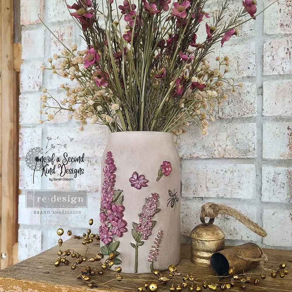 Ceramic Bisque Vase 8″x5″ – 8″ height x 5″ diameter
