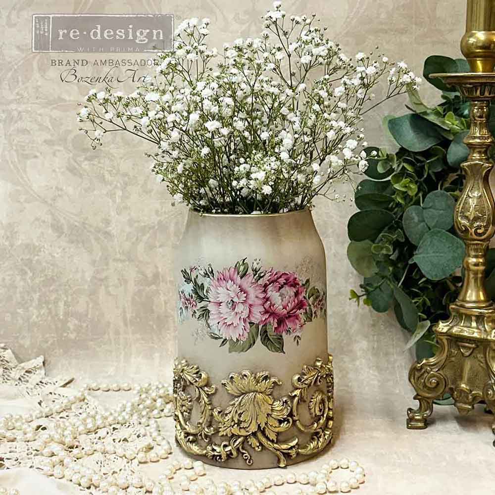 Ceramic Bisque Vase 8″x5″ – 8″ height x 5″ diameter