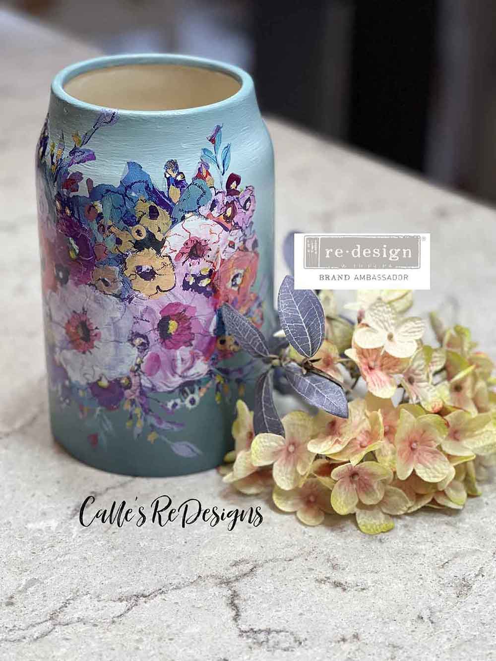 Ceramic Bisque Vase 8″x5″ – 8″ height x 5″ diameter