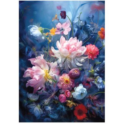 A1 Decoupage Fiber – Enchanted Garden –
