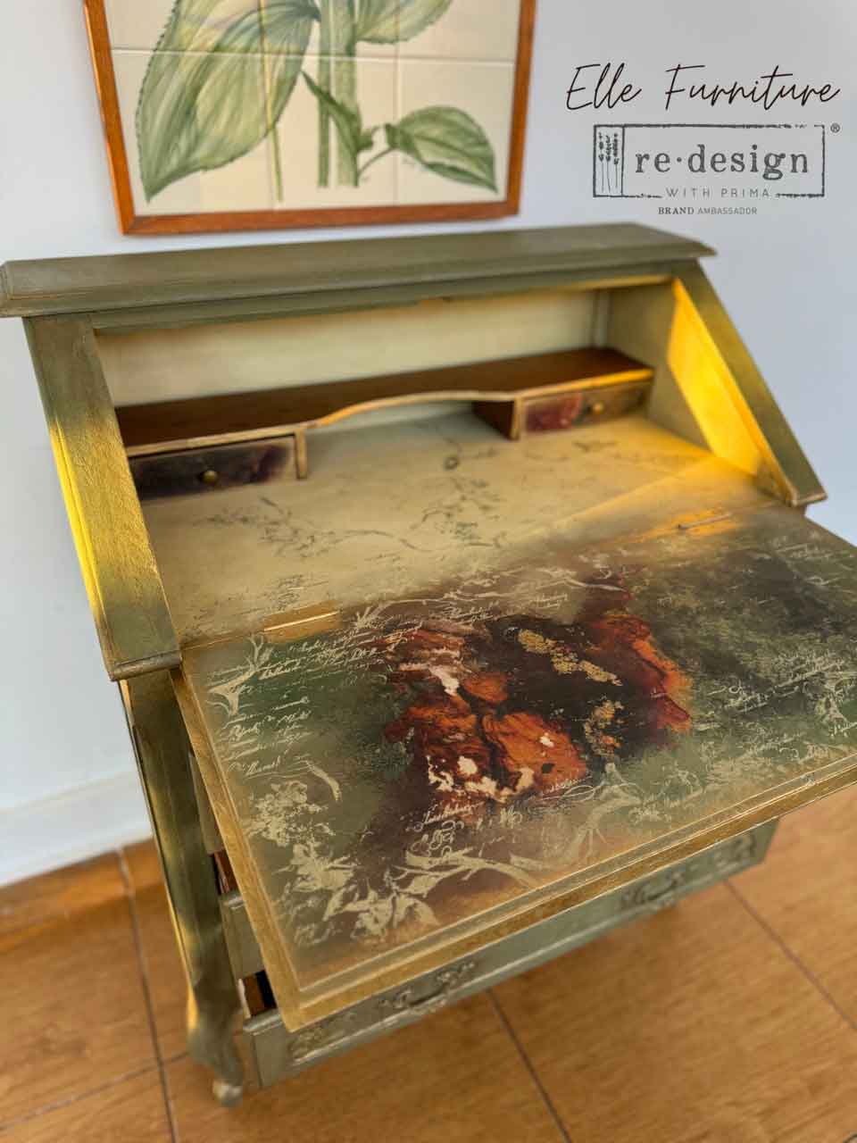 A1 Decoupage Fiber – Marble Mirage –