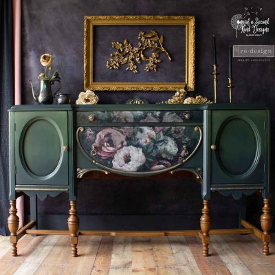 A1 Decoupage Fiber – Mossy Rose Delight –