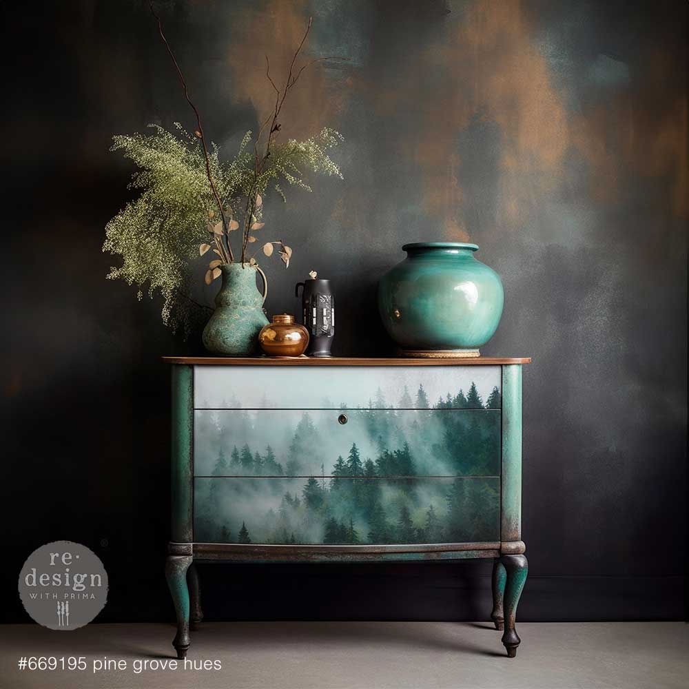 A1 Decoupage Fiber – Pine Grove Hues –