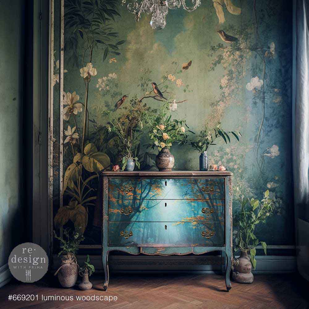 A1 Decoupage Fiber – Luminous Woodscape –
