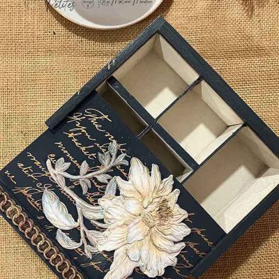 Decor Moulds® – Cerulean Blooms – 1 pc, 5″x8″x8mm