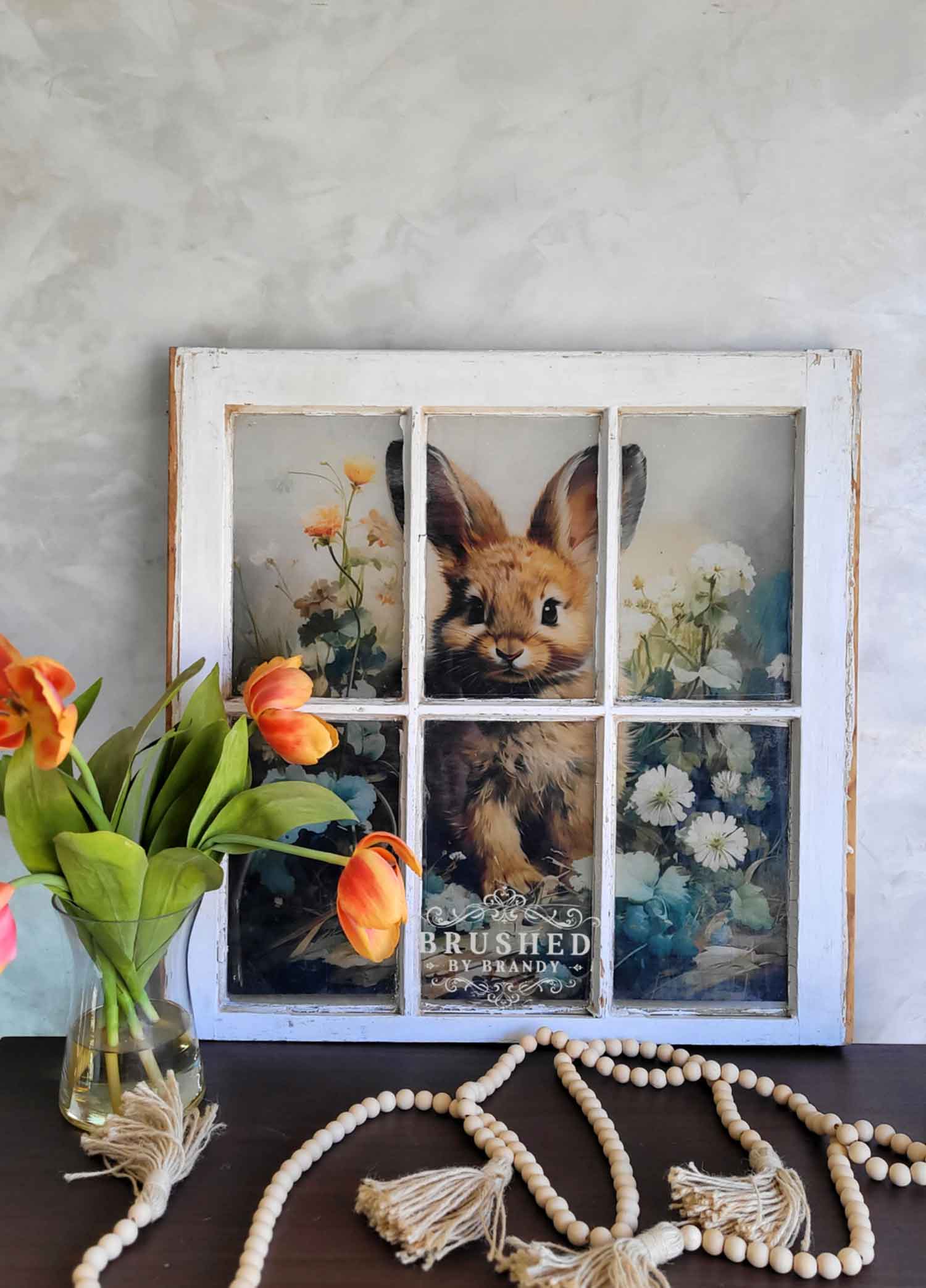 Decoupage Decor Tissue Paper Pack – Dreamy Bunnies – 3 sheets, 19.5″x30″ each