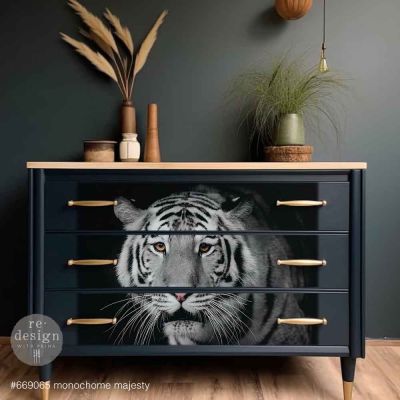 A1 Decoupage Fiber – Monochrome Majesty –