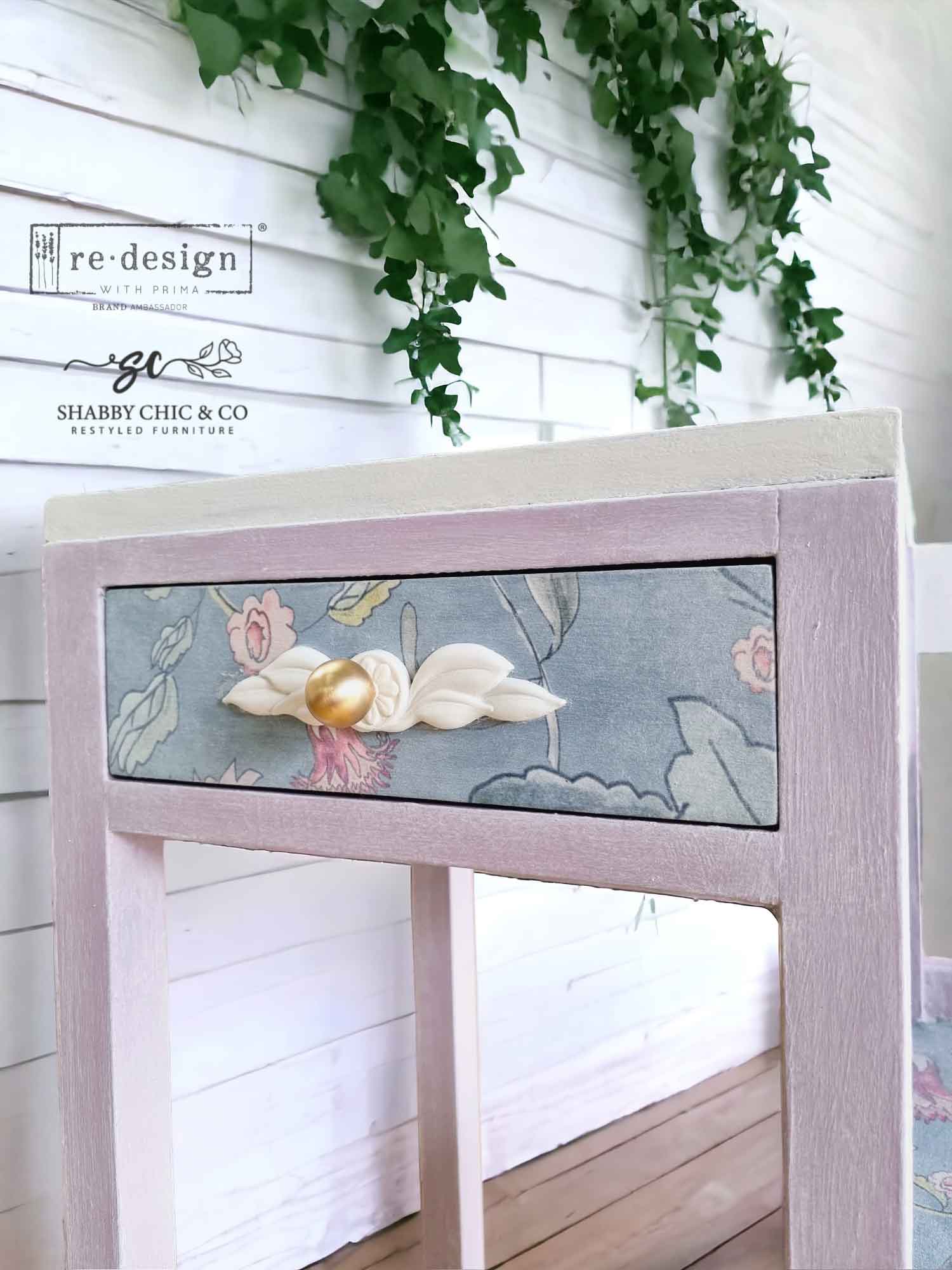 A1 Decoupage Fiber Annie Sloan®- Swedish Posy – 1 sheet, A1 size
