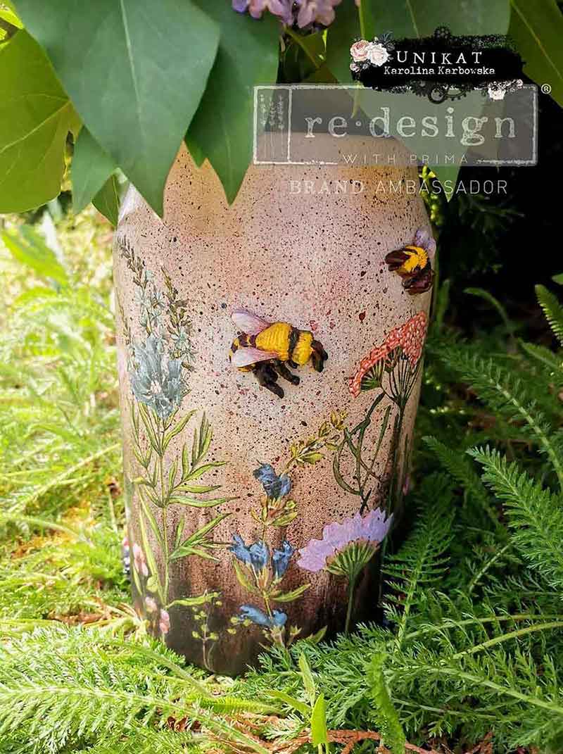 Decor Moulds® – Buzzing Beauties – 1 pc, 5″x8″x8mm