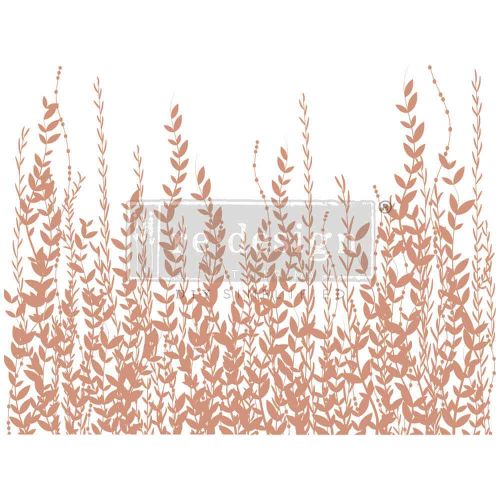 Kacha Decor Transfers® Rose Gold Foil – In the Field – total sheet size 18″x24″, cut into 2 sheets