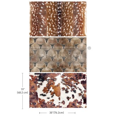 Decoupage Decor Tissue Paper Pack – Ranch Roamers – 3 sheets, 19.5″x30″ each