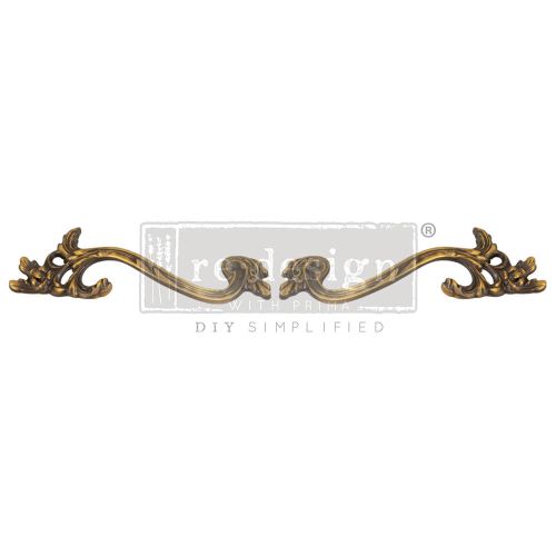 Kacha Decor Metal Pulls – Aureate – 2 pcs, 5″x1.8″ + 4 screws