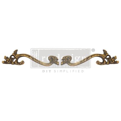 Kacha Decor Metal Pulls – Aureate – 2 pcs, 5″x1.8″ + 4 screws