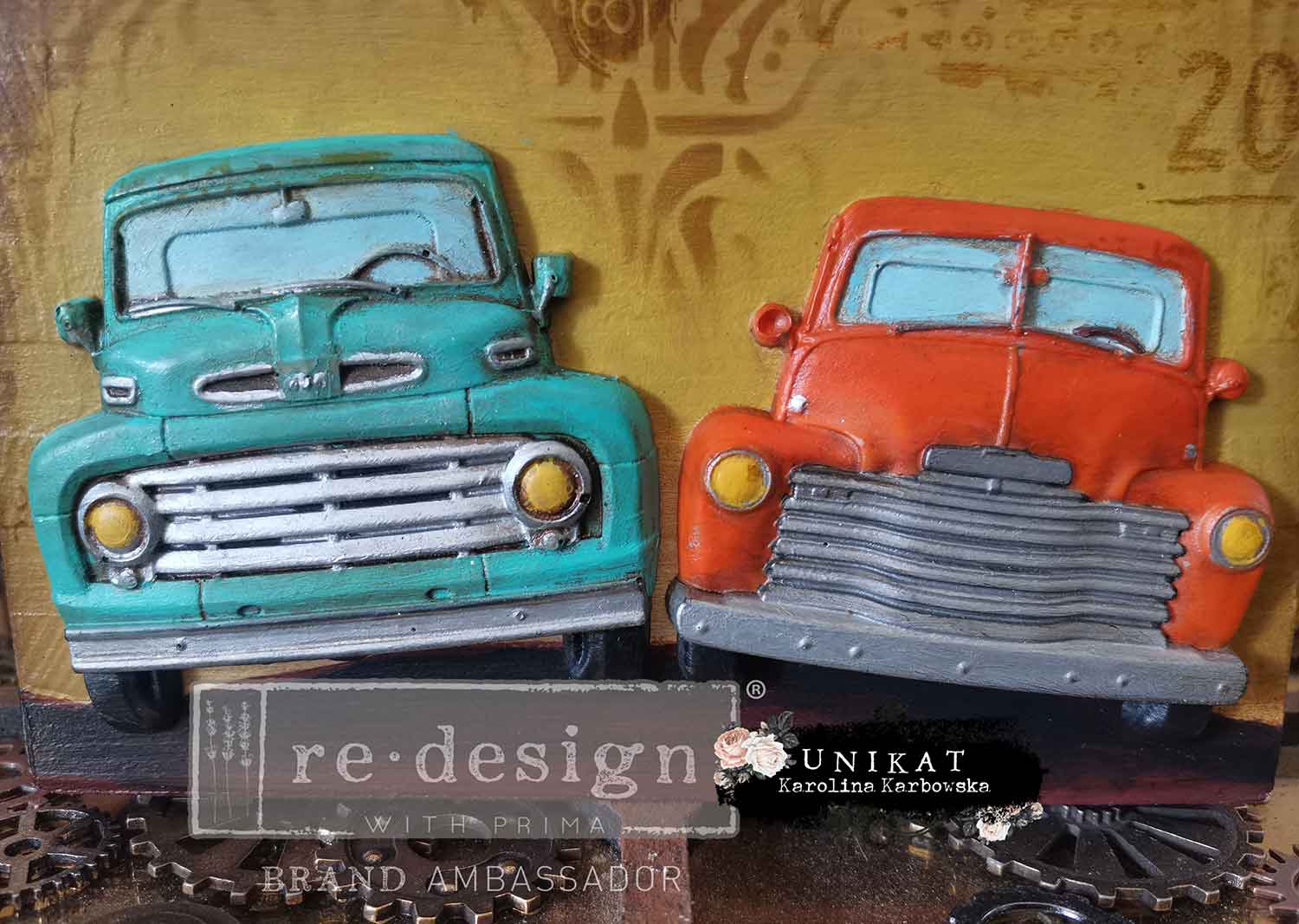 Decor Moulds® – Trucks – 1 pc, 5″x10″x8mm