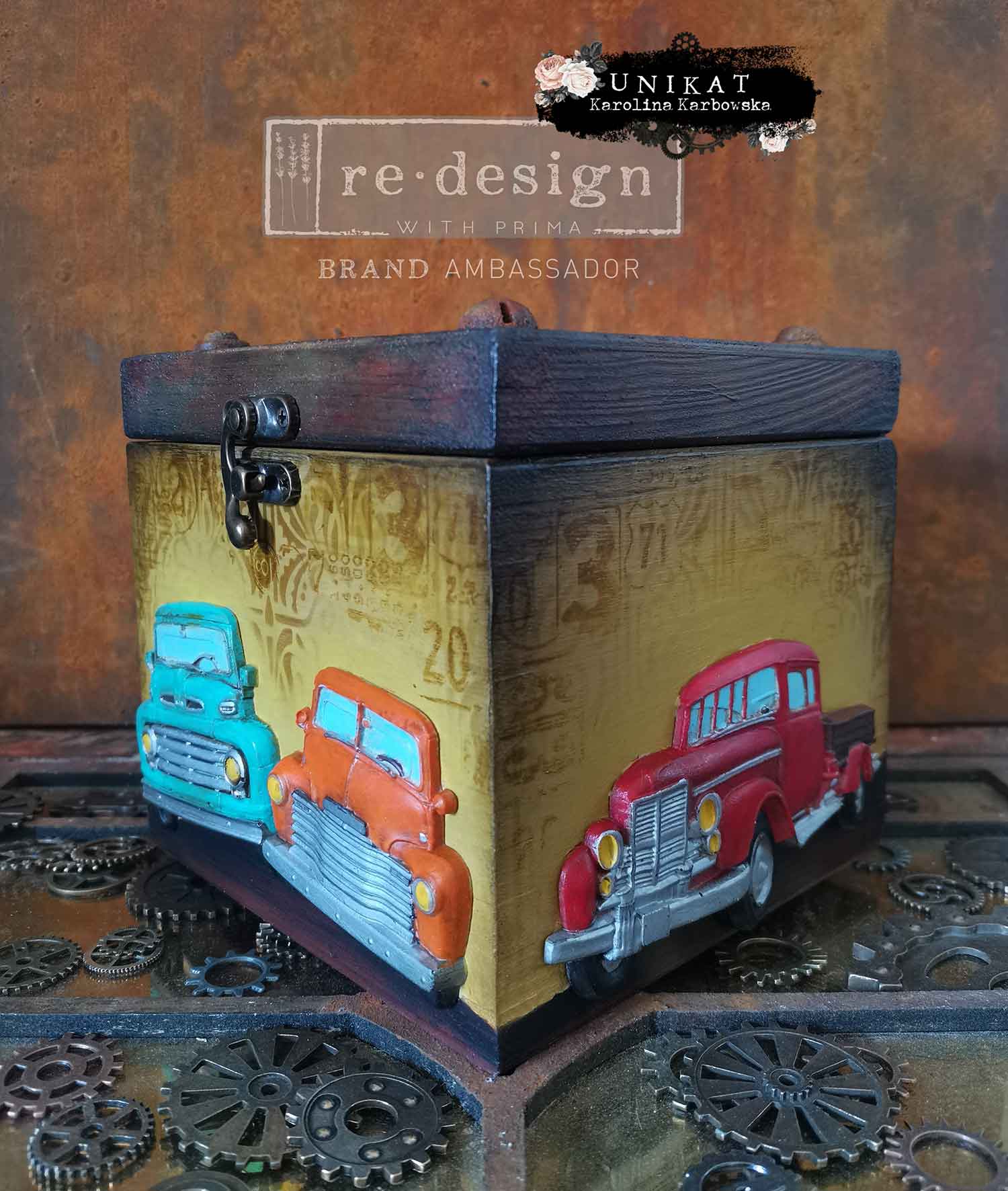 Decor Moulds® – Trucks – 1 pc, 5″x10″x8mm