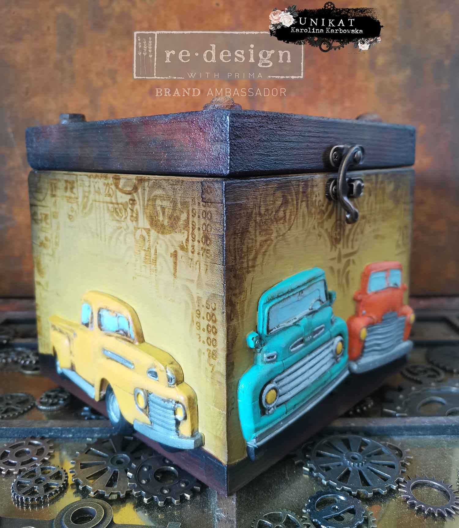 Decor Moulds® – Trucks – 1 pc, 5″x10″x8mm