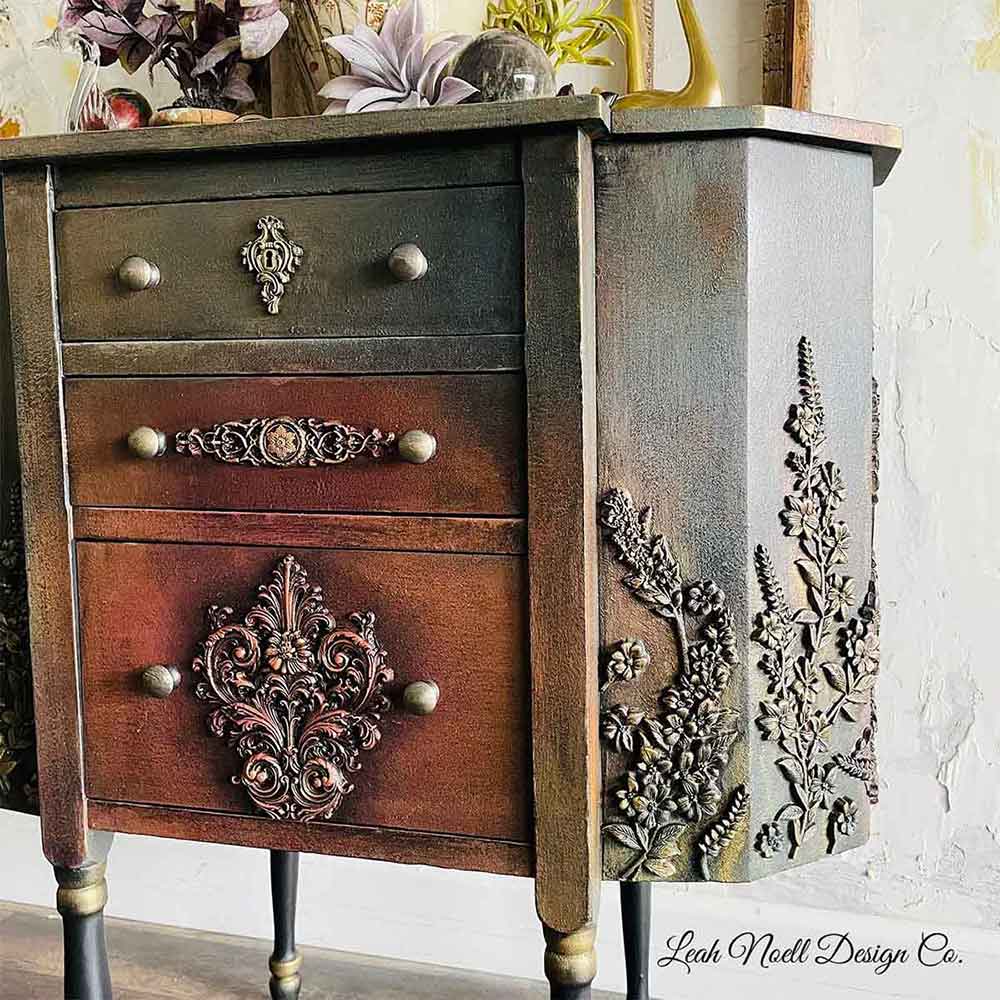 Decor Moulds – Country Blossom – 1 pc, 5″x8″x8mm Copyright #VA0002389475
