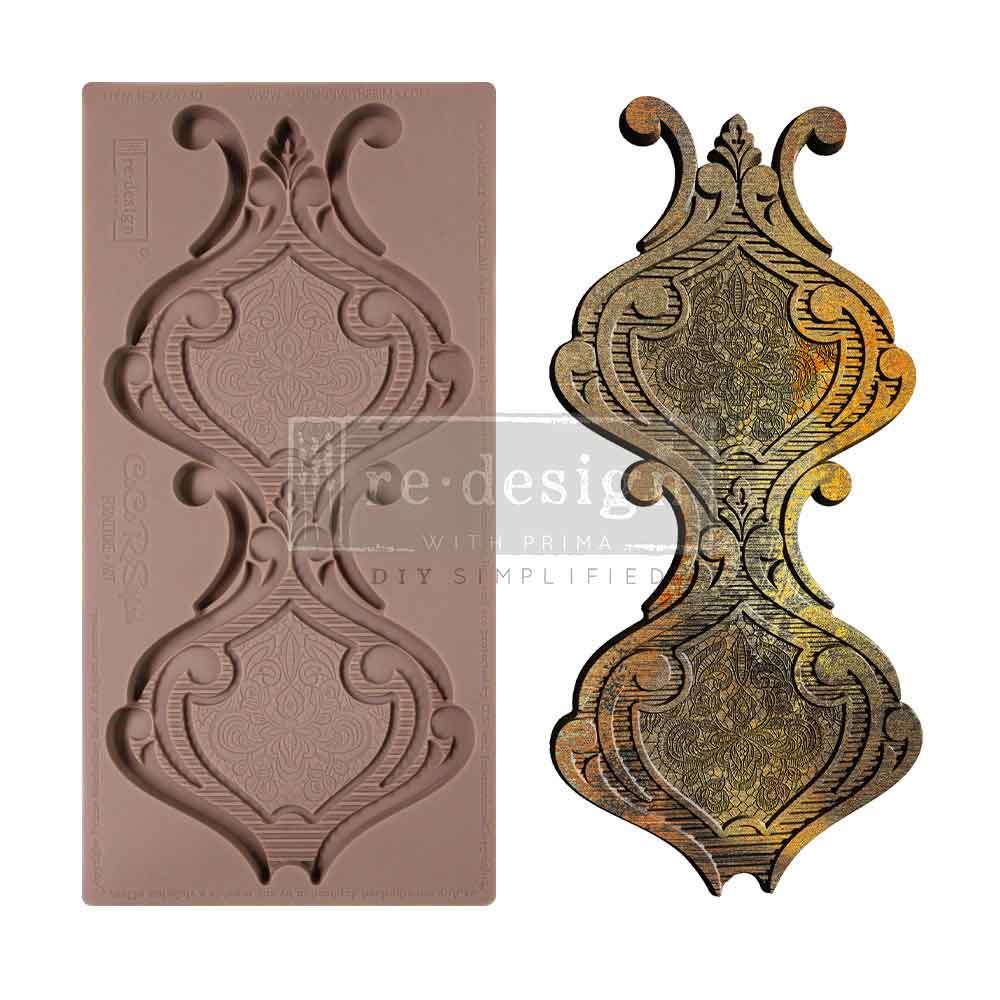 Cece Mould – Darling Damask – 1 pc, 5″x10″x8mm