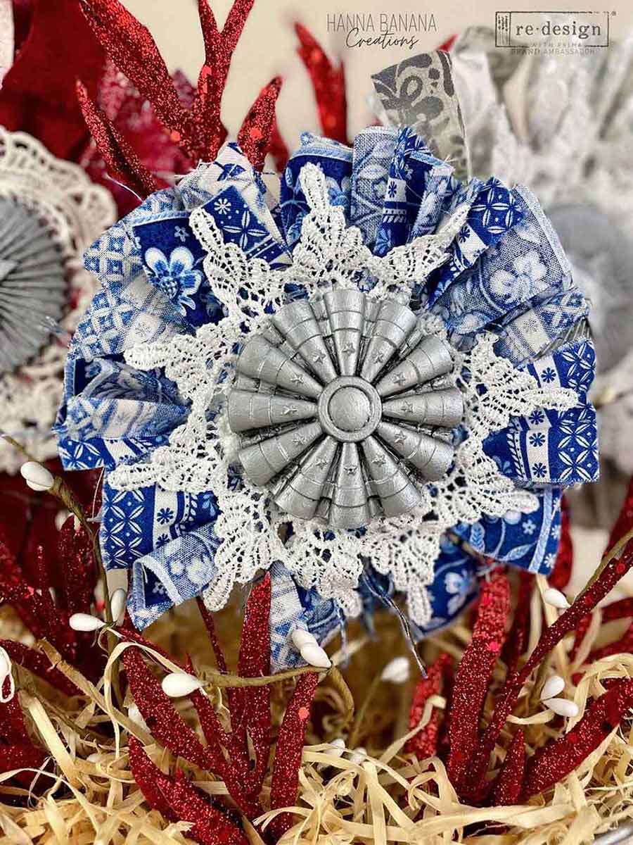 Decor Moulds® – Red, White, and Blue – 1 pc, 5″x8″x8mm