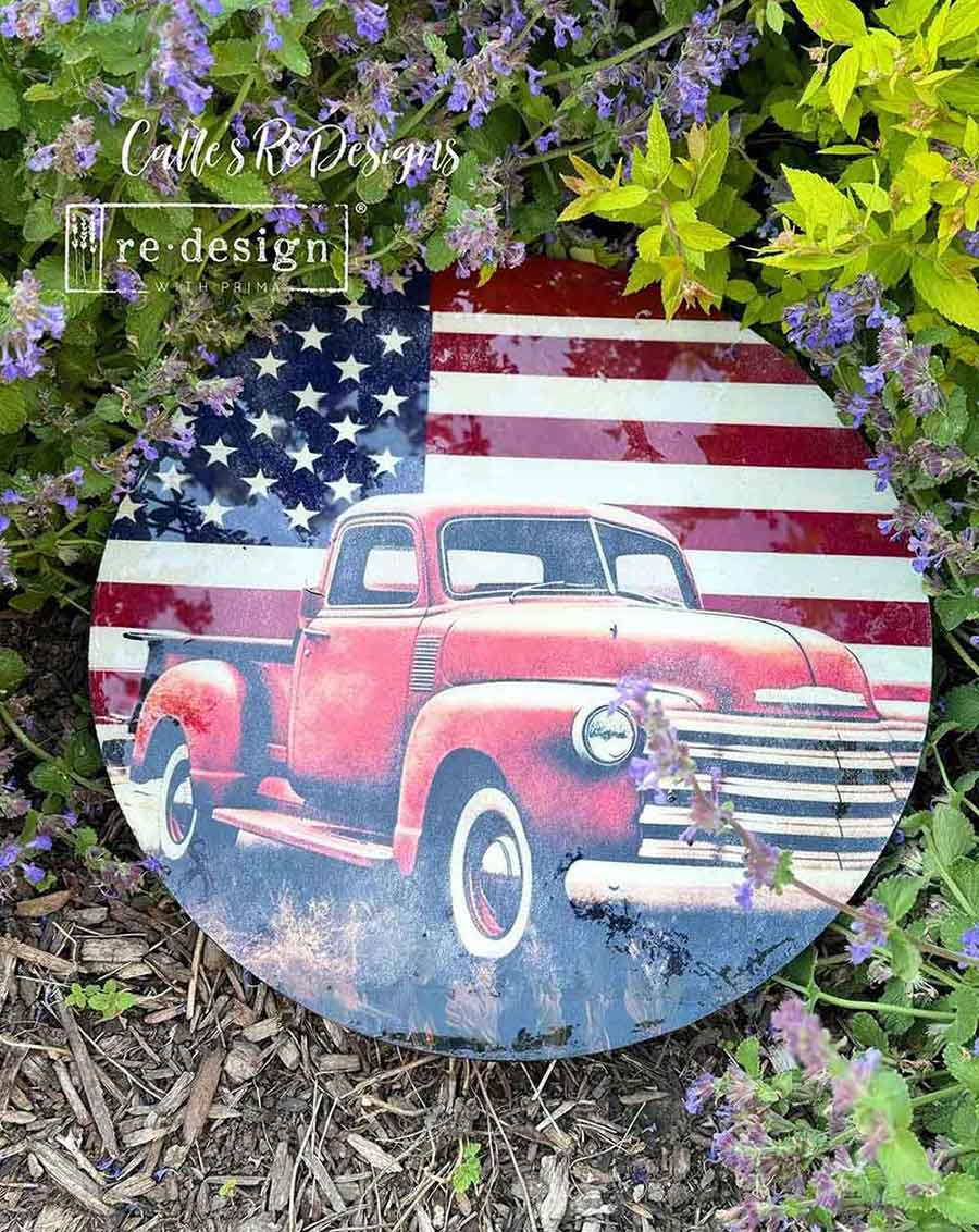 A3 Decoupage Decor Tissue Paper Pack – All American – 3 sheets, 11.7”x16.5” each