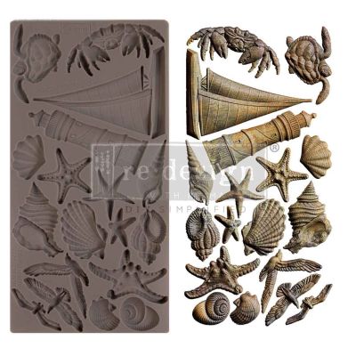 Decor Moulds® – Reef Elegance – 1 pc, 5″x10″x8mm