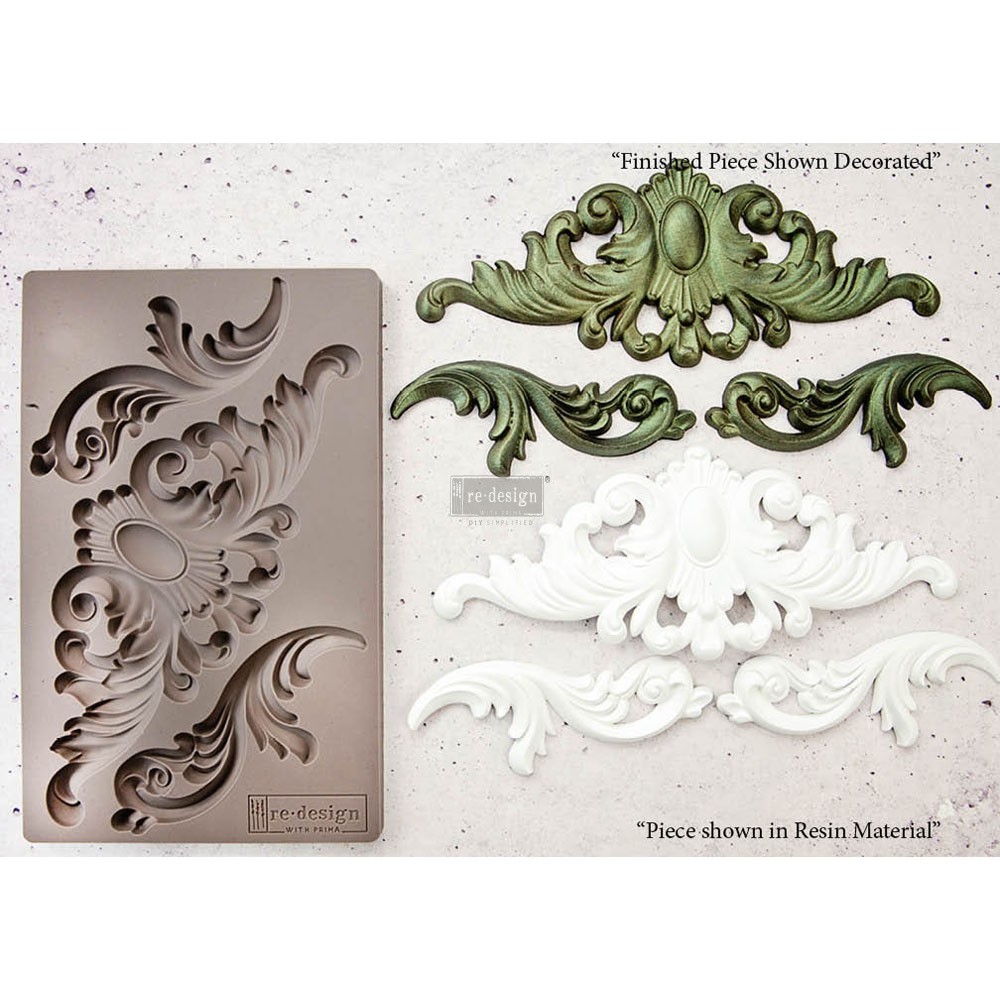 Redesign Décor Moulds® 5″X8″ – Thorton Medallion Copyright #VA0002325623