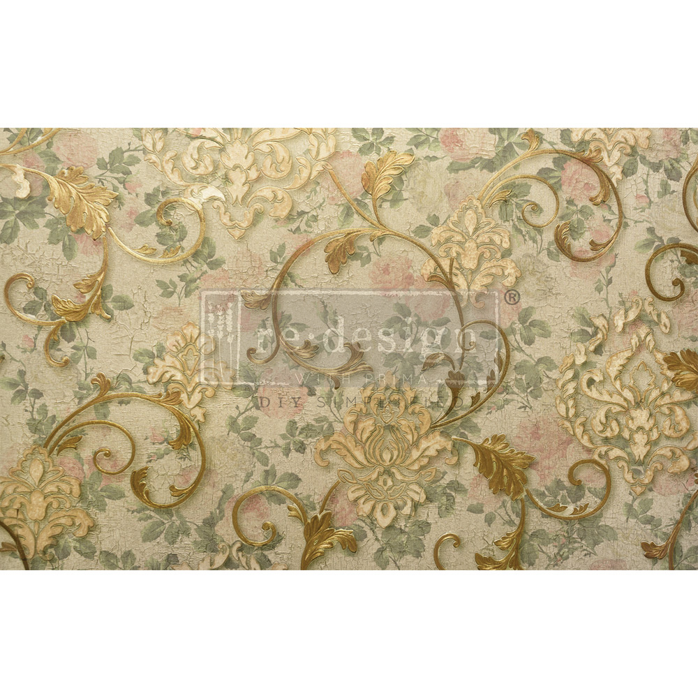Decoupage Décor Tissue Paper 19”X30” Tissue – Chapelle Royale – 1 sheet, 19.5″x30″