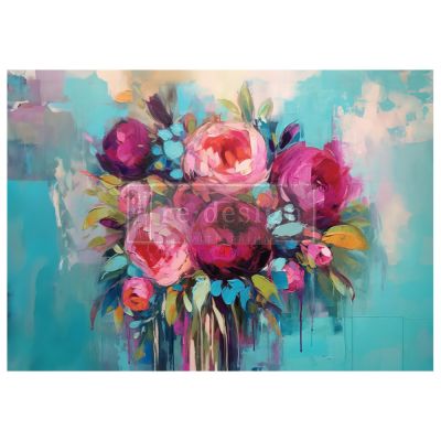 A1 Decoupage Fiber – Burst Of Color –