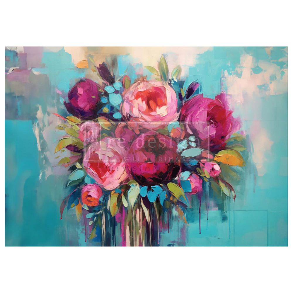 A1 Decoupage Fiber – Burst Of Color –