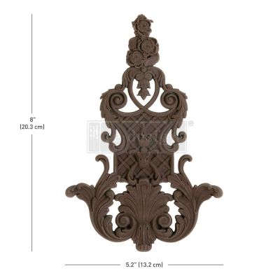Decor Poly® – Regal Finasse – 8″x5.2″x0.33″ / 20.3cmx13.2cmx0.83cm Copyright #VA2412672