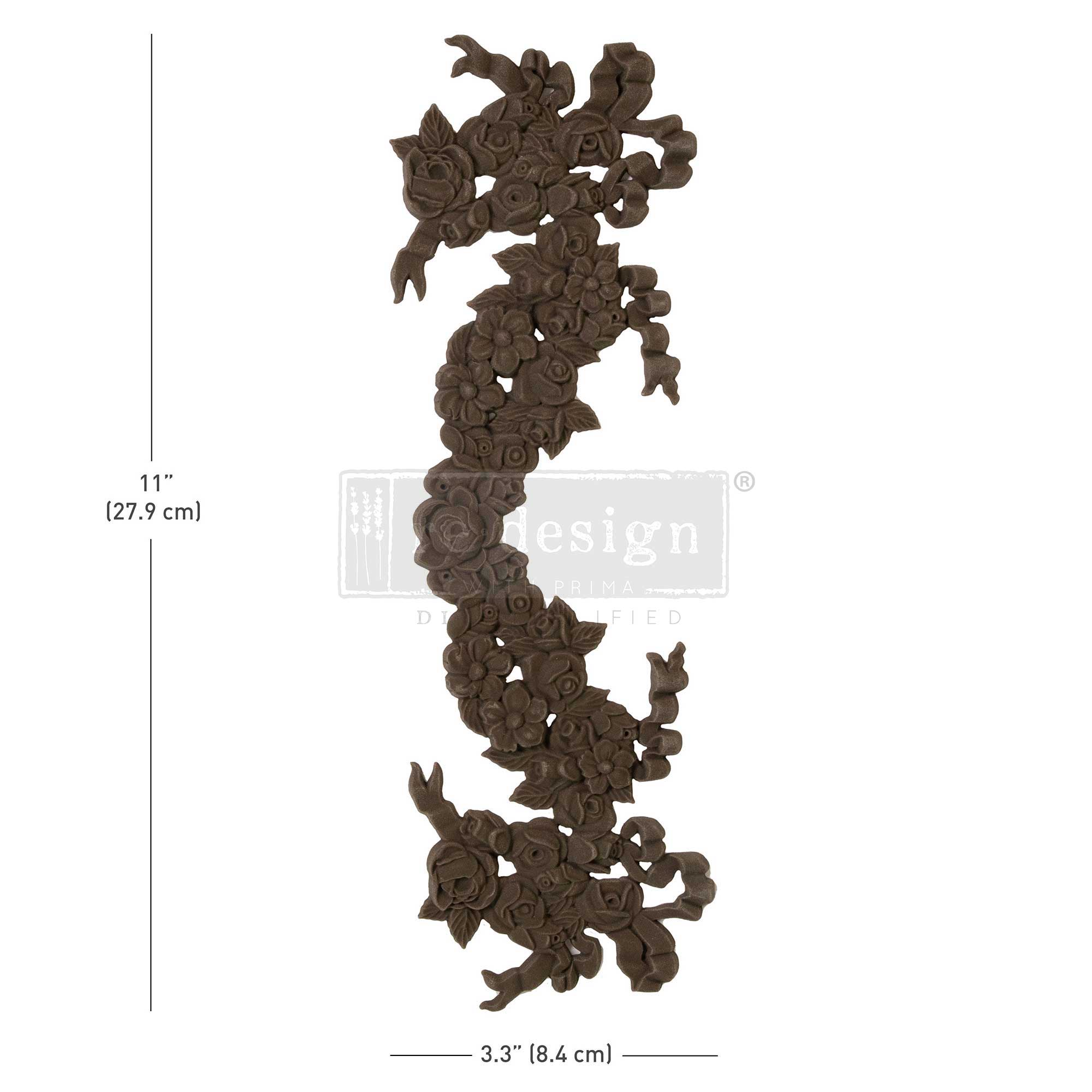 Decor Poly® – Royal Decorum – 11″x3.3″x0.28″ / 27.9cmx8.4cmx0.71cm Copyright #VA2412710