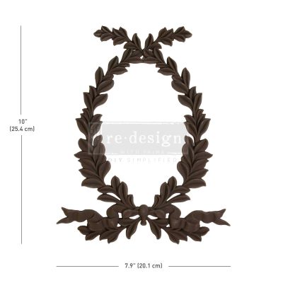 Decor Poly® – Delicate Motif – 10″x7.9″x0.26″ / 25.4cmx20.1cmx0.66cm Copyright #VA2412718