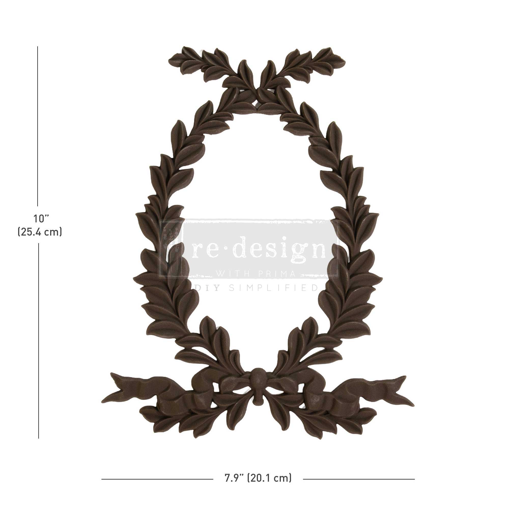 Decor Poly® – Delicate Motif – 10″x7.9″x0.26″ / 25.4cmx20.1cmx0.66cm Copyright #VA2412718