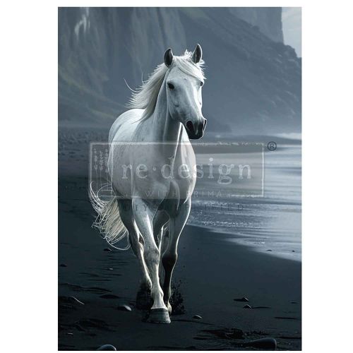 A1 Decoupage Fiber – Seashore Sprinter – 1 sheet, A1 size
