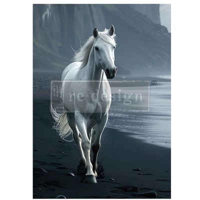 A1 Decoupage Fiber – Seashore Sprinter – 1 sheet, A1 size