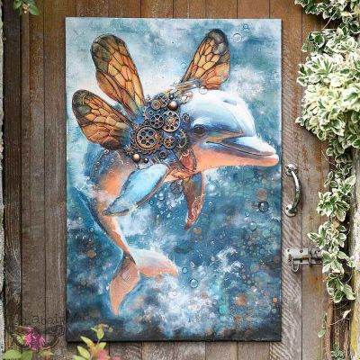 A1 Decoupage Fiber – Gearfin – 1 sheet, A1 size