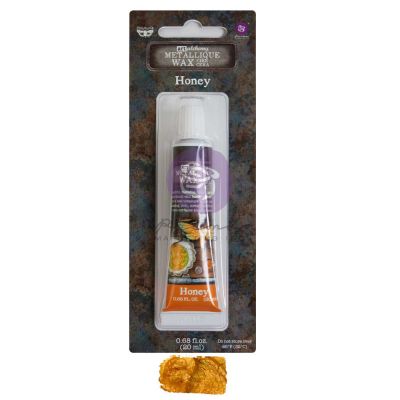 Art Alchemy Metallique Wax – Honey – 0.68oz (20ml)
