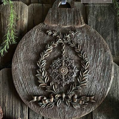 Decor Poly® – Delicate Motif – 10″x7.9″x0.26″ / 25.4cmx20.1cmx0.66cm Copyright #VA2412718