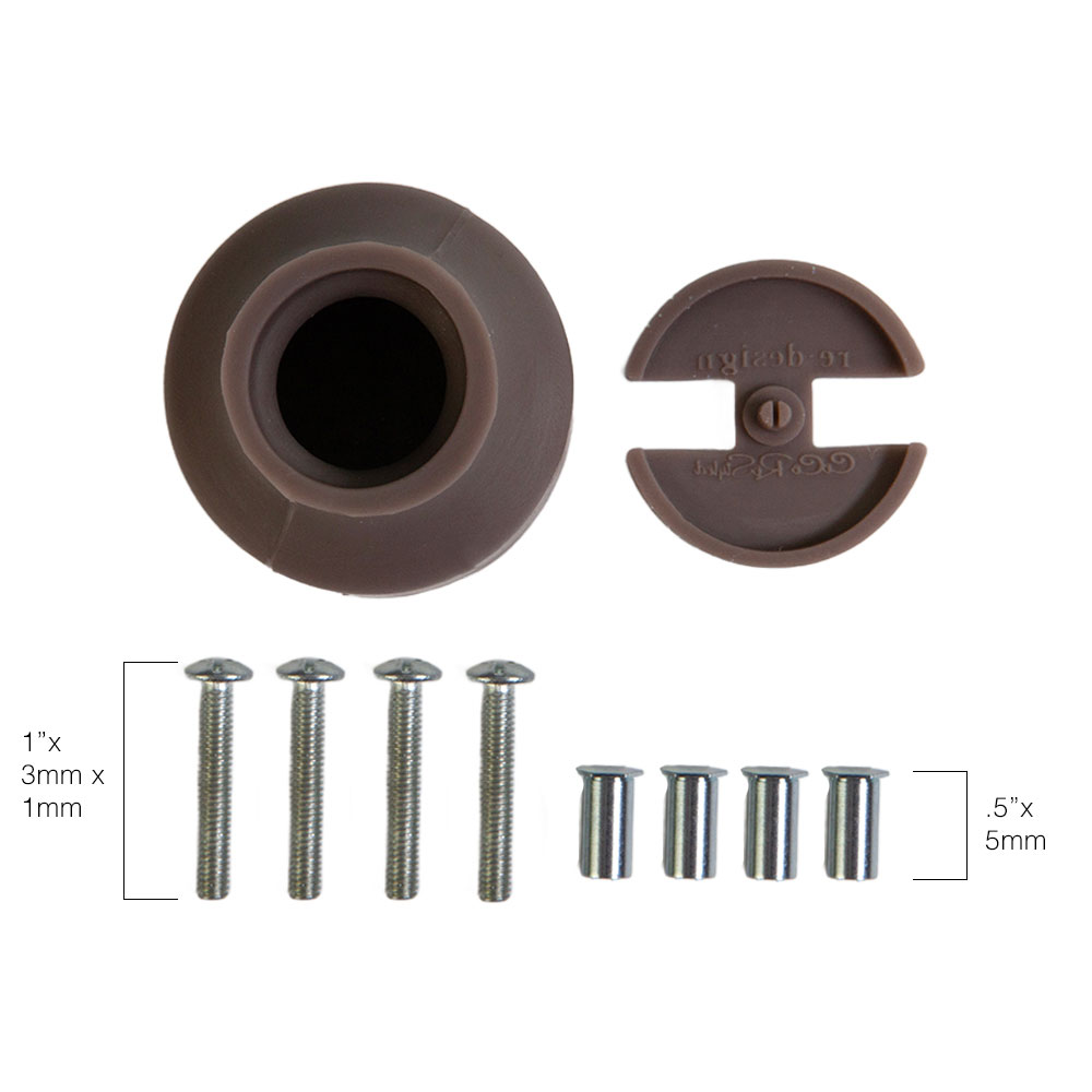 Cece Knob Mould – Regal Aura – 1 knob set, includes hardware