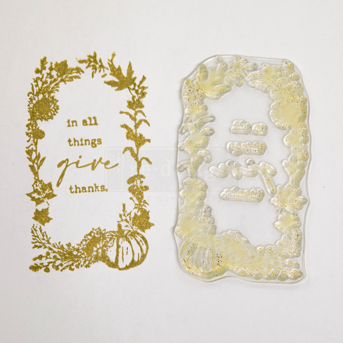 Decor Clear Stamp – Fall Sweet Fall – 8.5×11 sheet size