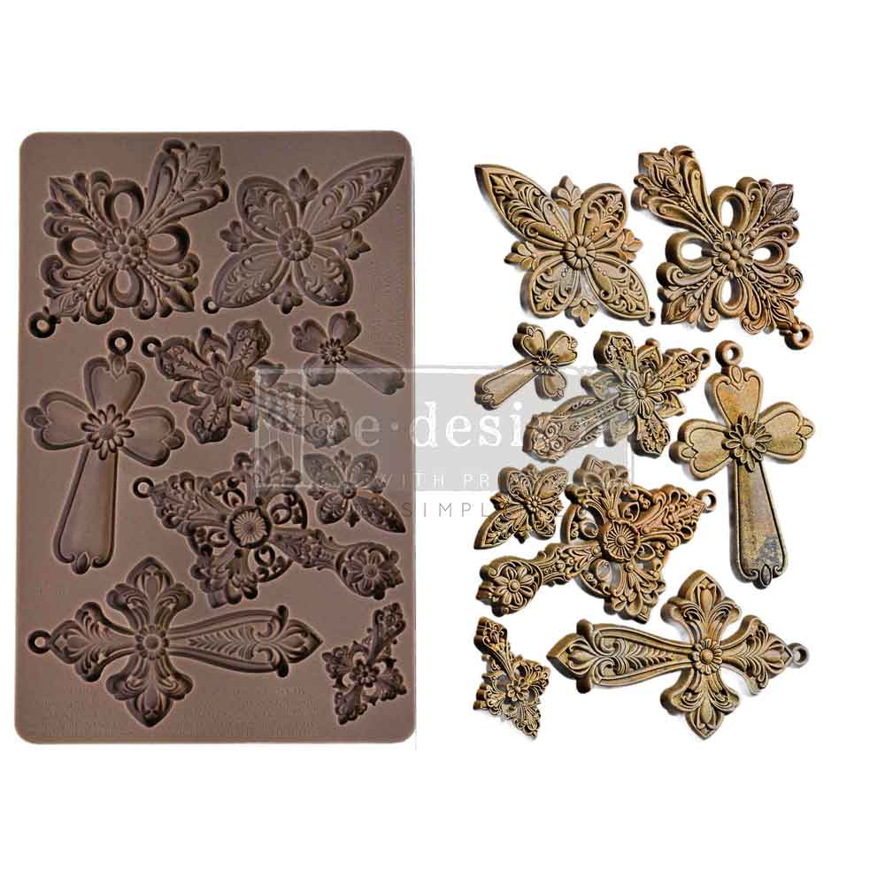 Decor Moulds® – Holy Harmony – 1 pc, 5″x8″x8mm Copyright #VA0002439599