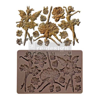 Decor Moulds®- Angelic Twirl – 1 pc, 5″x8″x8mm COPYRIGHT #VA2426674