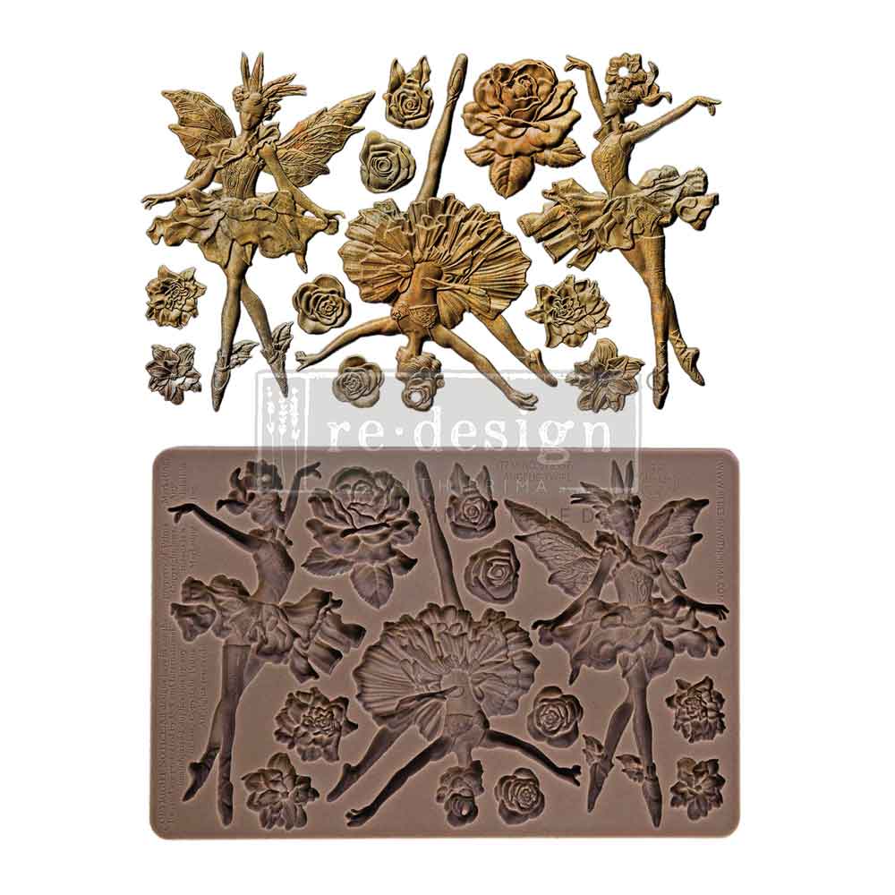 Decor Moulds®- Angelic Twirl – 1 pc, 5″x8″x8mm COPYRIGHT #VA2426674