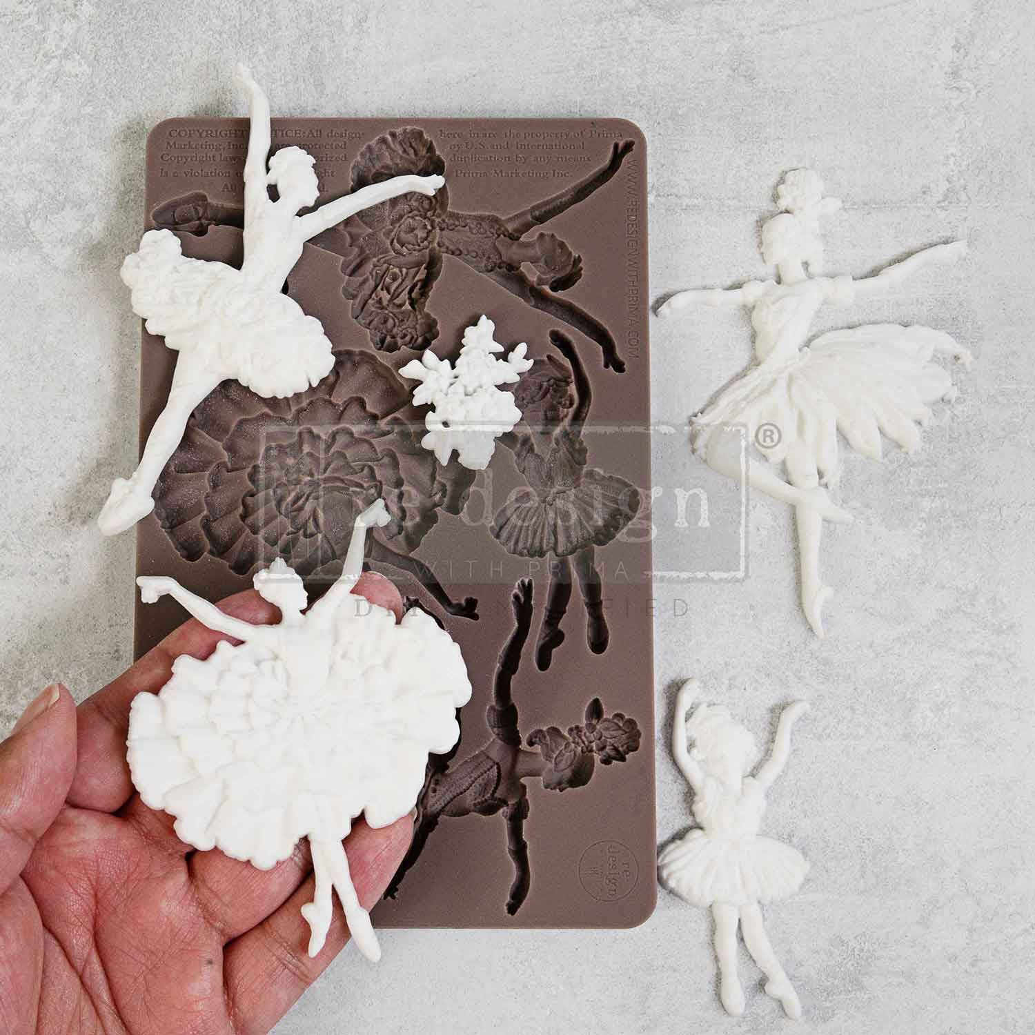Decor Moulds® – Celestial Grace – 1 pc, 5″x8″x8mm Copyright #VA0002439676